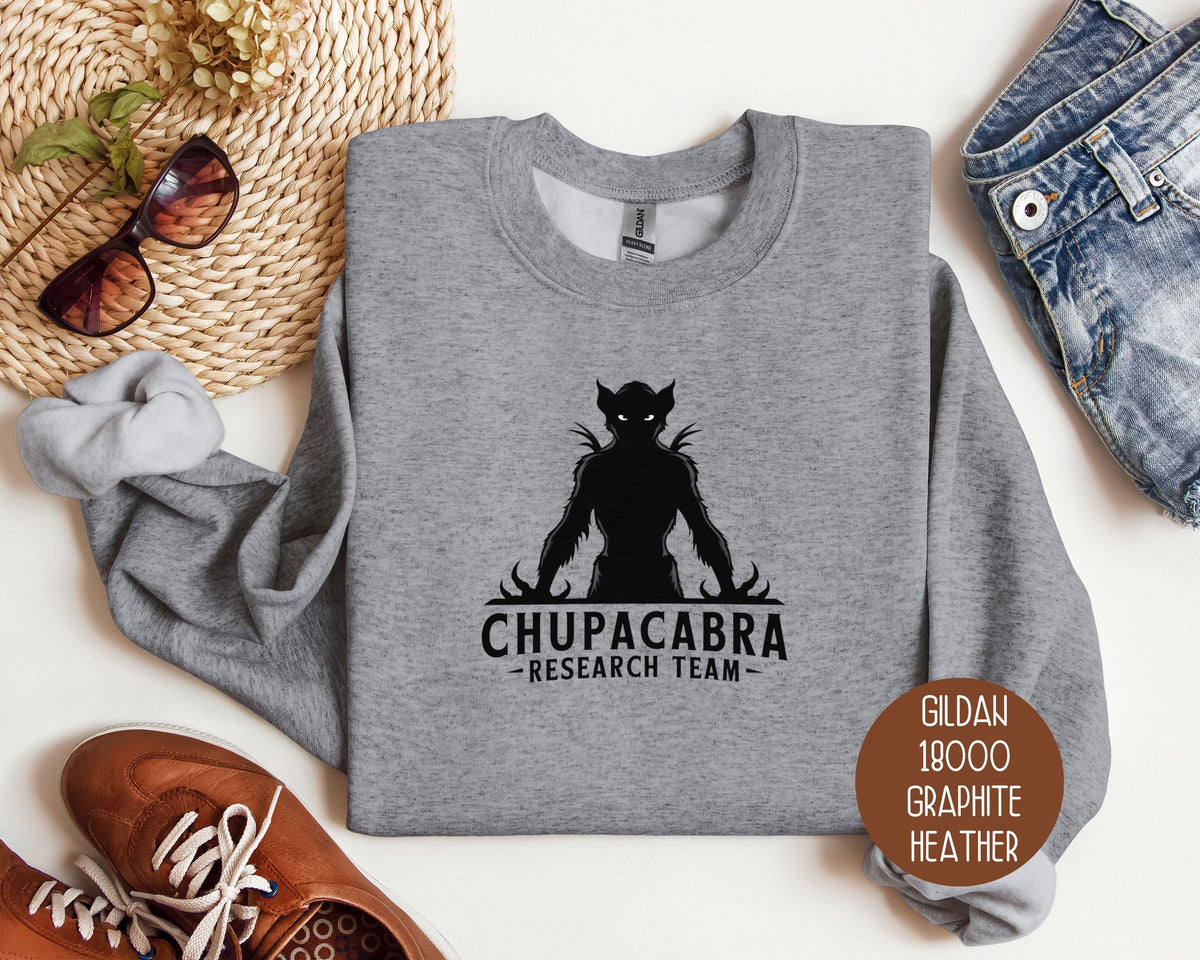 Chupacabra Research Team Sweatshirt
