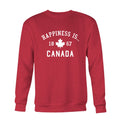 Men’s Canada 1867 Crew Sweatshirt, Chili
