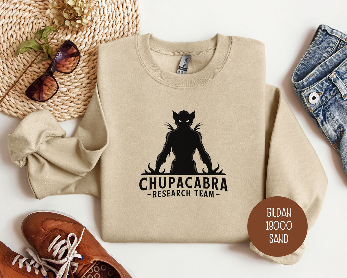 Chupacabra Research Team Sweatshirt